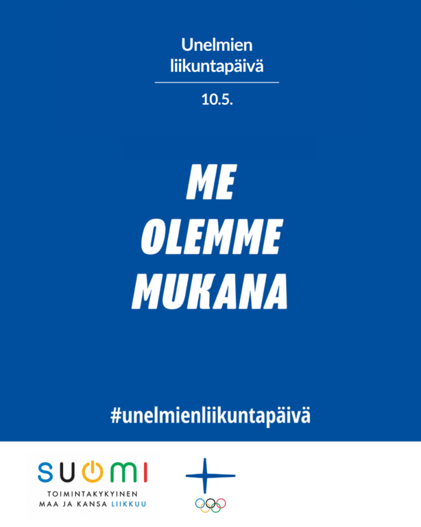 unelmien liikuntapäivän mainoskuva