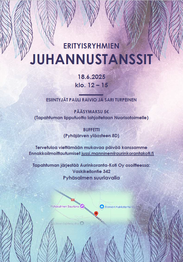 kuvassa on tapahtuman juliste.