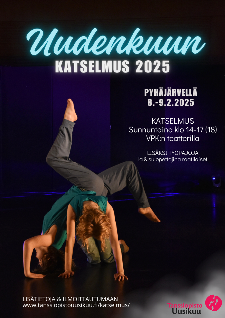 Lasten ja nuorten omien tanssien katselmus.
