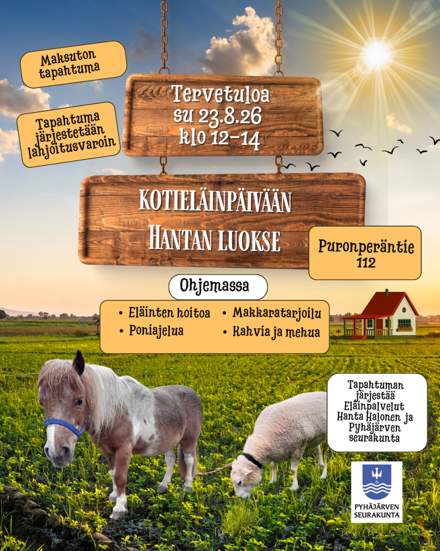 kotieläinpäivä 23.8.