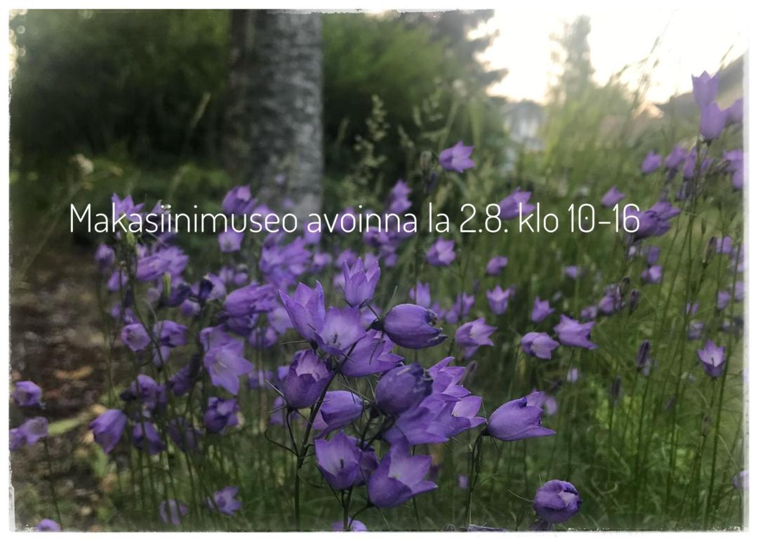 Makasiinimuseo on avoinna 2.8.2025 klo 10-16.