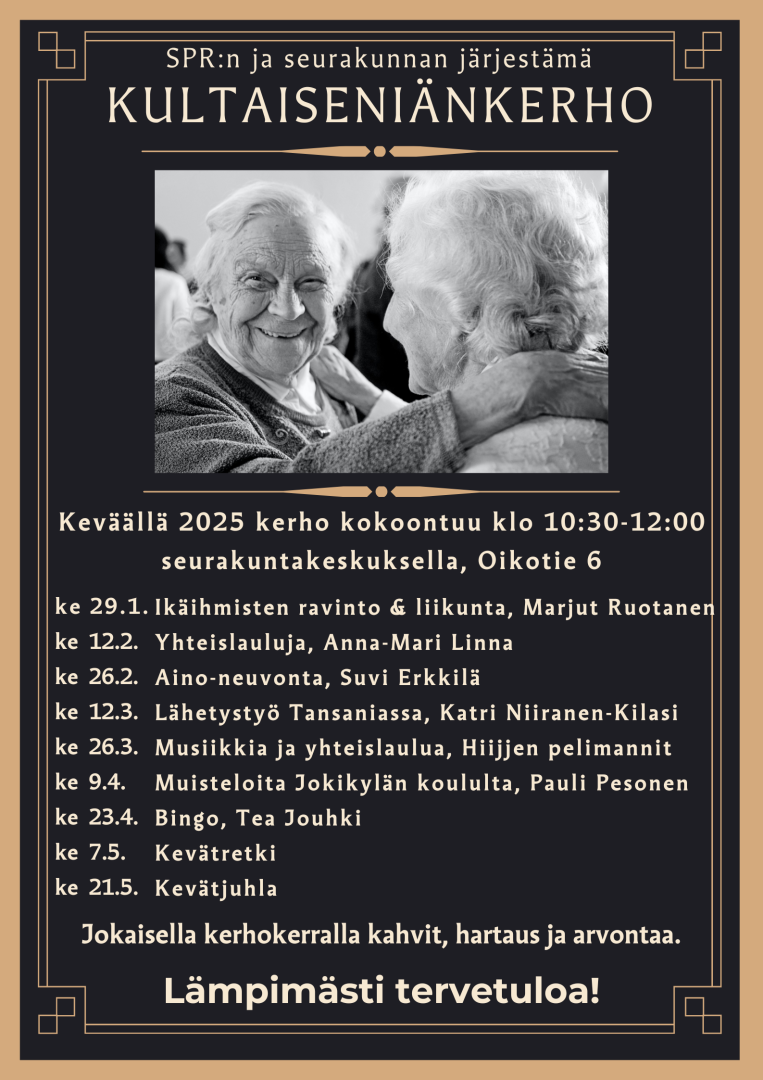 kuvassa on tapahtuman esite